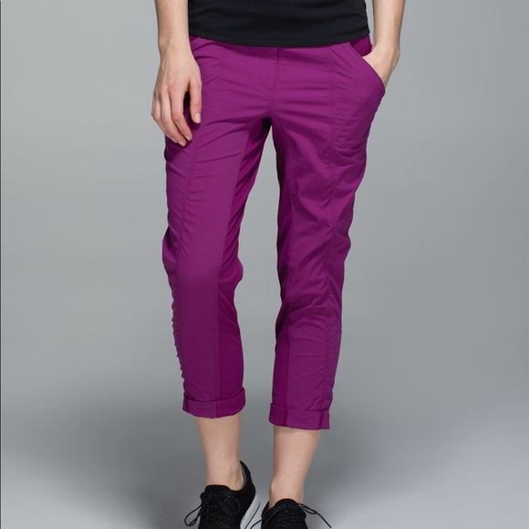 Lululemon Street To Studio Pant Regal Plum size 2 - Picture 7 of 7